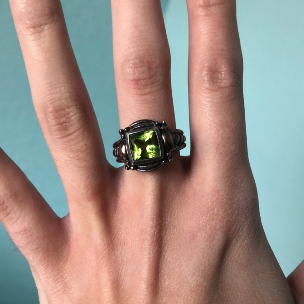 *RESERVED*Vintage BJC Periodt, Silver, & Gold Ring